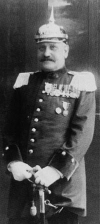 Feuerlöschdirektor Wilhelm Tropp, Vorsitzender des Nassauischen Feuerwehrverbandes von 1913 - 1932