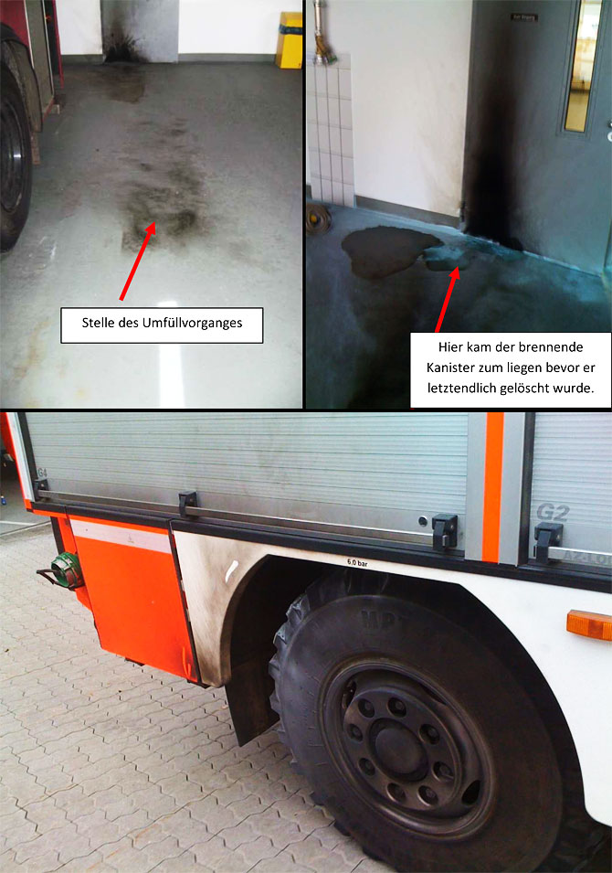 Fraport Bericht Benzinunfall